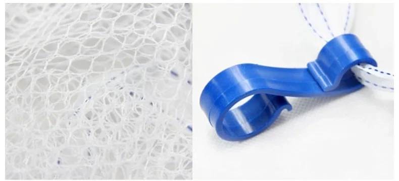 Manufacturers Wholesale Home Ultra-Practical High Quality with Guards Single Layer Basket Clothes Drying Net Clothes Blue Drying