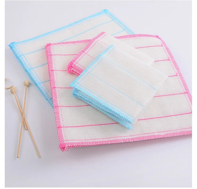 Scouring pad absorbent wood fiber cleaning cloth natural antibacterial