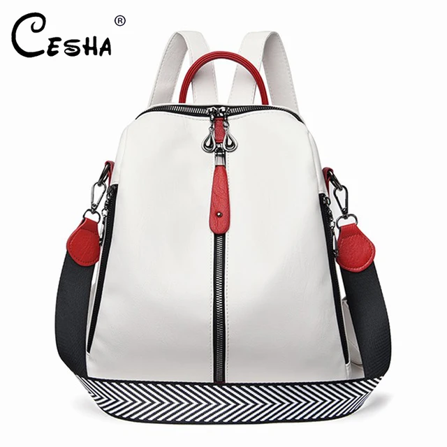 Luxury Designer Soft Leather Women Backpack High Qualtiy Durable Leather Backpack Fashion Large Capacity Female Travel Backpack 1