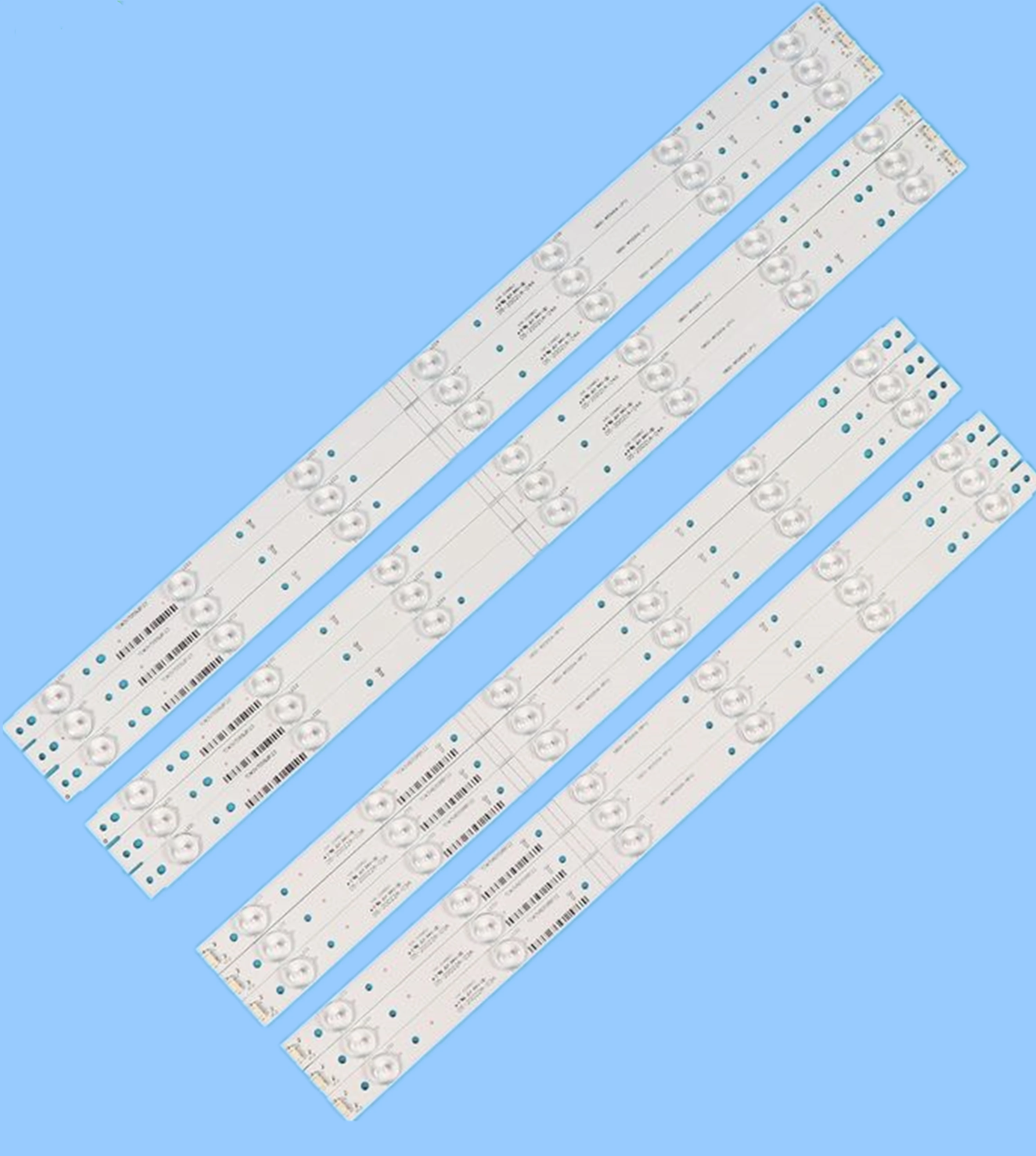 12 шт./партия для Skyworth 55E6000 55E3500 55X5E 55M5 55M6 V6 светильник бар 5800-W55004-RP40 5800-W55004-LP40