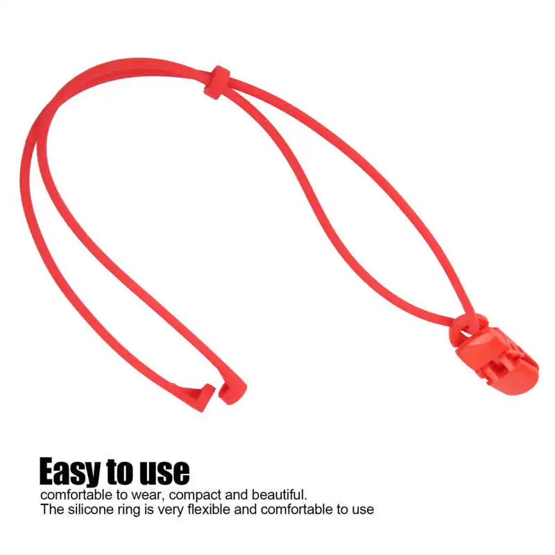 Ear Care BTE Hearing Aids Clip Rope Silicone Elastic Anti Loss Security Lanyard for Children Hearing Aid Accessory Health Care
