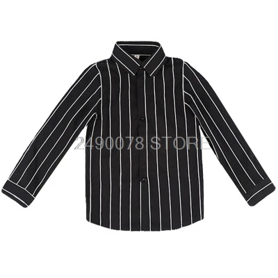 Teenage Boys Shirts School Shirt for Boys Turn Down Collar Shirt For School Kids White Blouse Clothes 6 8 10 12 14 Year