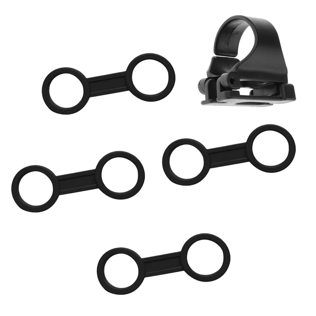 5pcs Snorkel Breathing Tube Clip Keeper Holder for Attaching to a Dive Mask