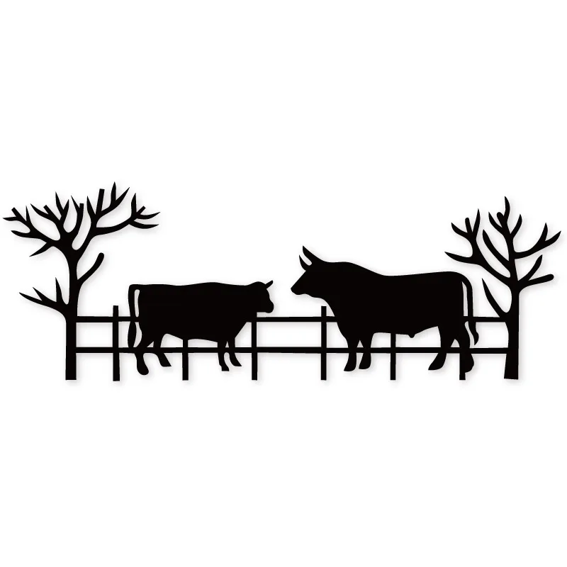 cattles Metal Cutting Dies DIY Scrapbooking stamps embossing paper Cards border template punch Stencils | Дом и сад
