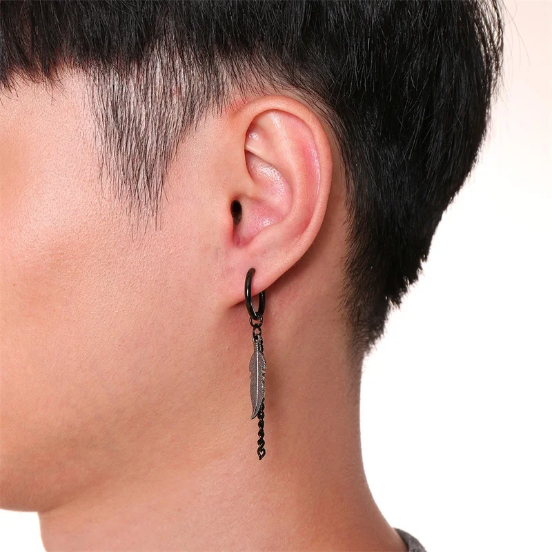 1Pcs Fashion Punk Cross Clip Earring for Teens Women Men Ear Cuffs