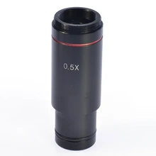 0.5X C адаптер микроскопа 23,2 мм электронный окуляр редуктор объектива 0.5X микроскоп релейный объектив для микроскопа CCD камера