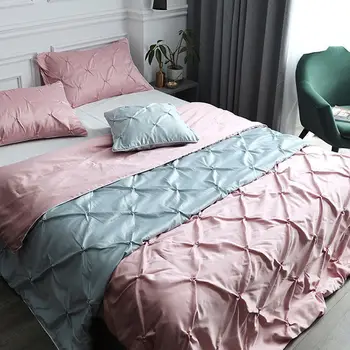 

2020 New Style Summer Quilt Airable Cover 60 Tencel Viscose Summer Quilt Single Person Double Summer Blanket Thin Blanket Machin