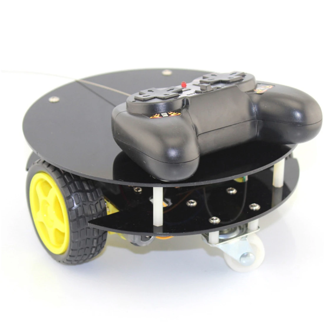 

Round Shape DIY Assembly Remote Control Car Model Science Educational Toy