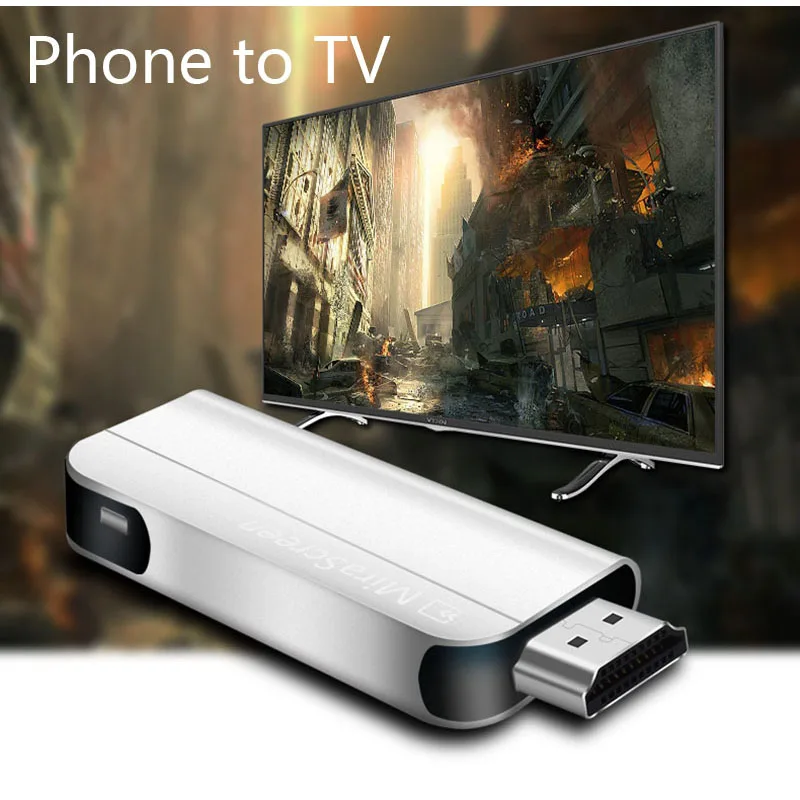 HDMI беспроводной Wifi дисплей ключ HD видео адаптер для iPhone X Samsung S7 Edge S8 S9 S10 Huawei iOS Android