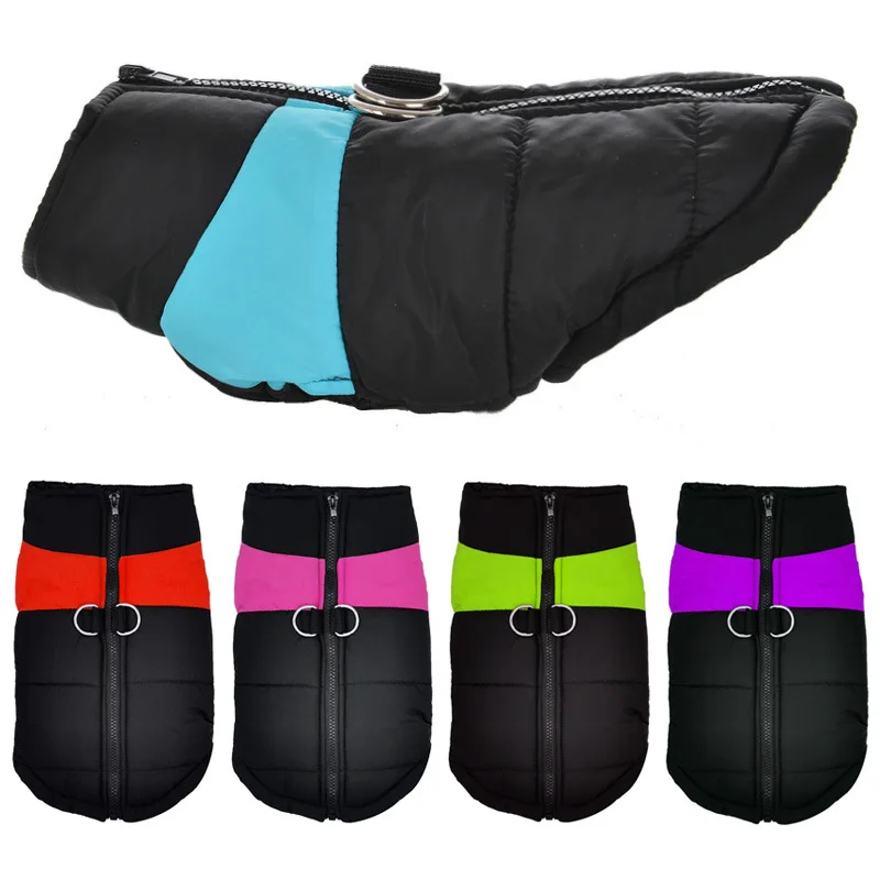 

Dogs Clothes Dogs Winter Jacket Pet Suppliers Pet Ski Clothes Dog Cotton Coat Waterproof Dog Jacket For French Bulldog Puppy