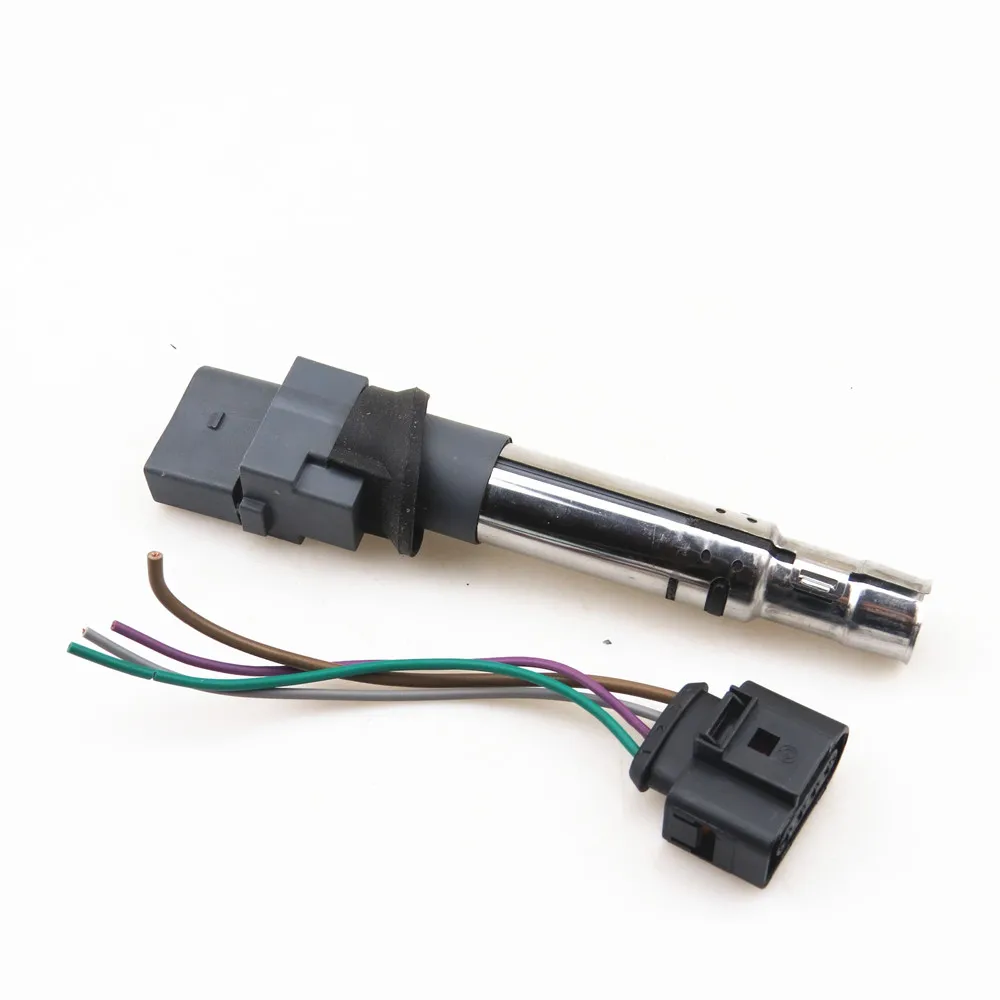 Fhawkeyeq Spina Per Cavo A Spirale Per Bobina Di Accensione Elettronica Per Vw Passat Cc Touareg Phaeton Eos Q7 Superba 022 905 715 A 1J0 973 724