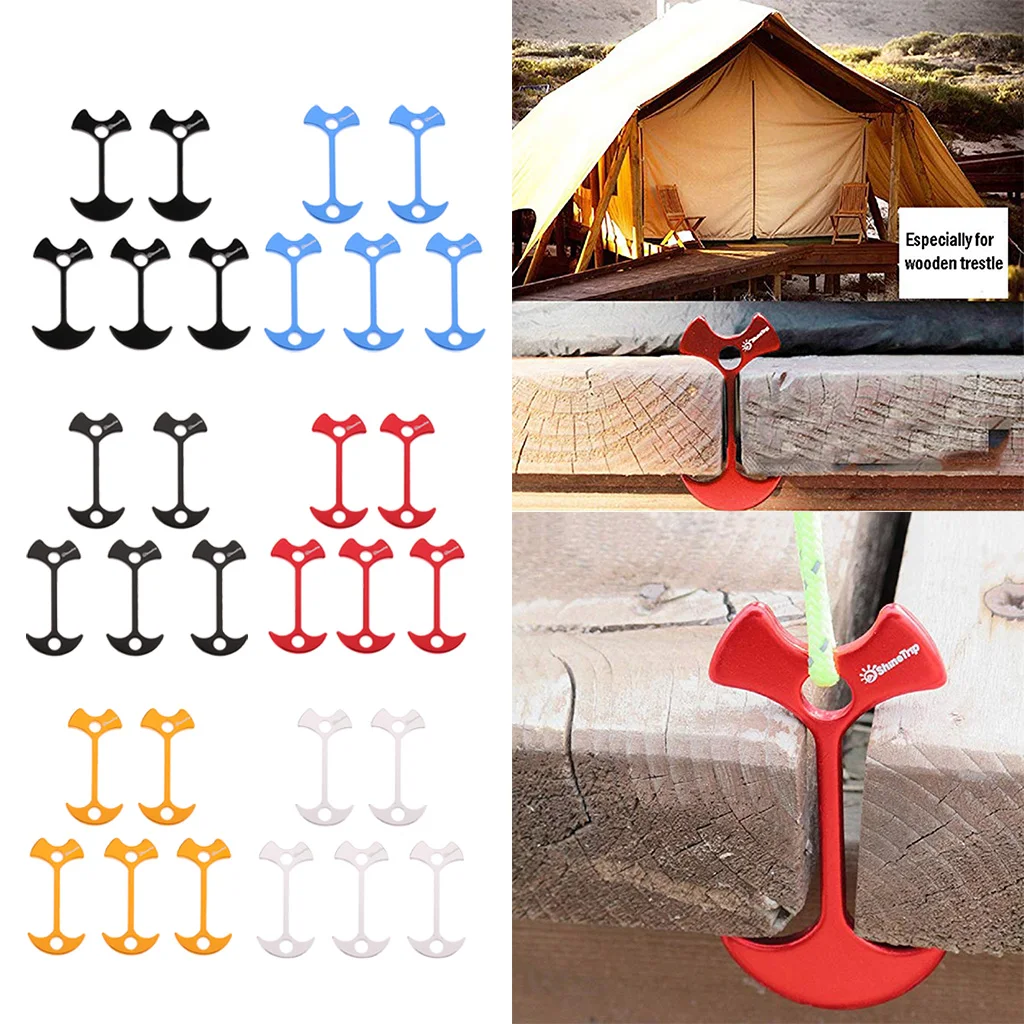 5 шт сплав палатка якорь парень линия бегунов веревка гвозди галерея дорога