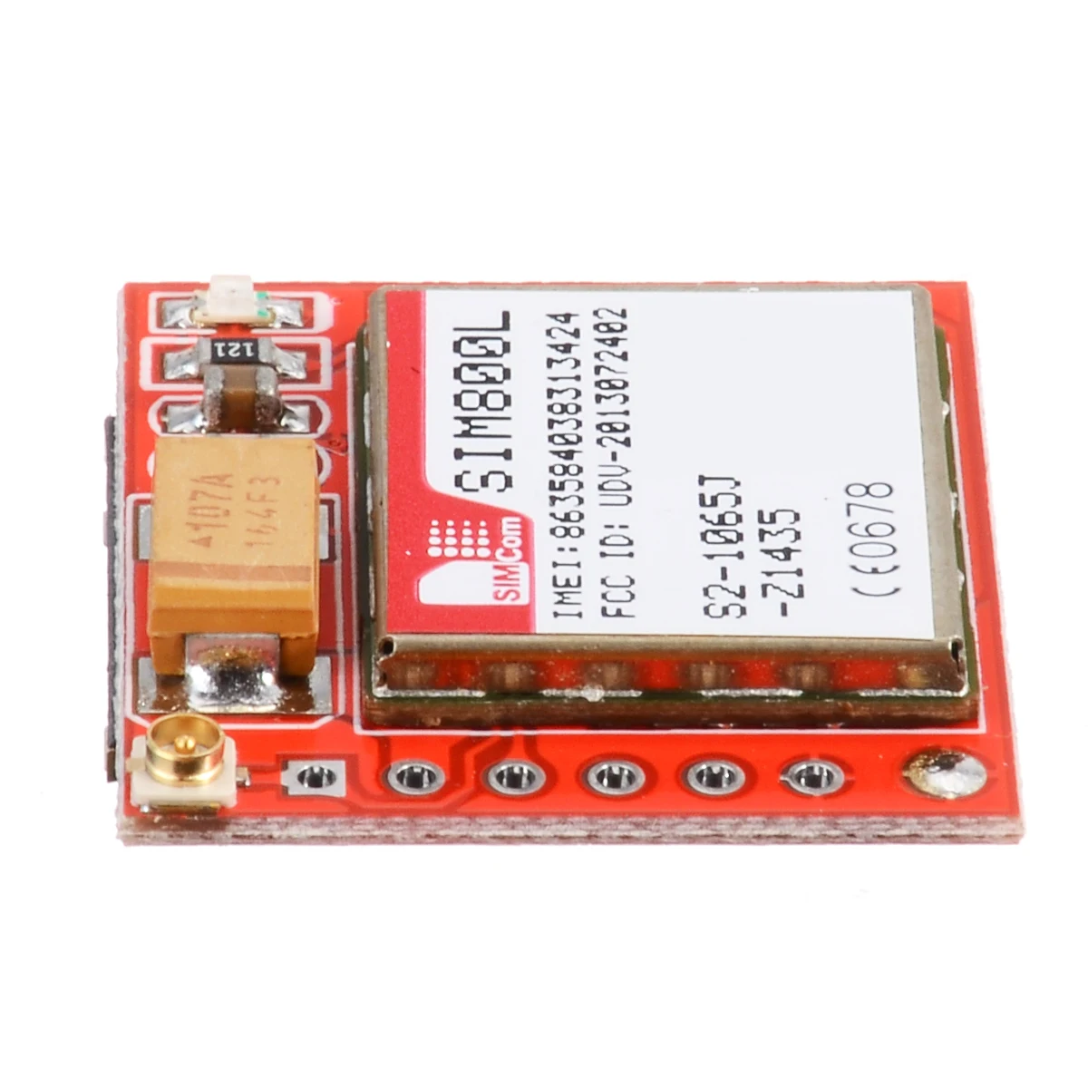 3,7-4,2 в мини маленький SIM800L GPRS GSM модуль карта MicroSIM Ядро Беспроводная плата с антенной для китайского мобильного Unicorm Quad-band