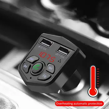 

803e Car Kit MP3 Player FM Transmitter Auto AUX Wireless Car Modulator Radio USB Car Charger Remote Control