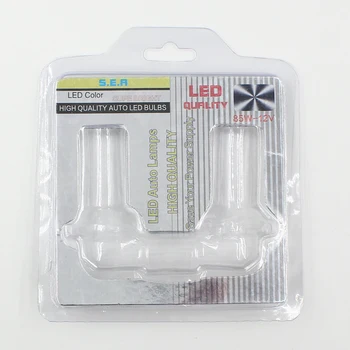 

FSYLX 30 PCS Blister Package for LED fog lamps Blister LED H7 H11 H8 H9 H10 9005 9006 car LED fog light bulb plastic blister