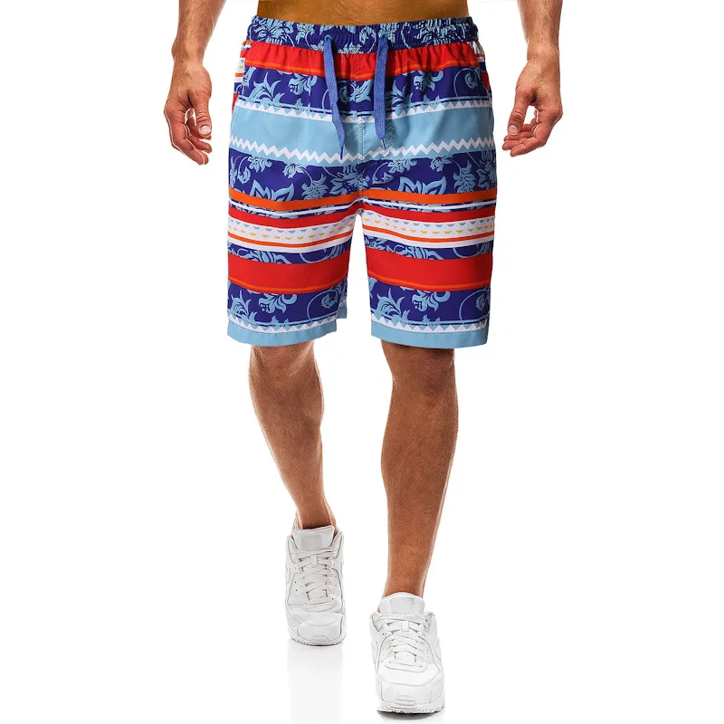 Новые мужские Шорты повседневные мужские горячие продажи шорты по колено мужские летние шорты с принтом песчаные пляжные легкие шорты большого размера