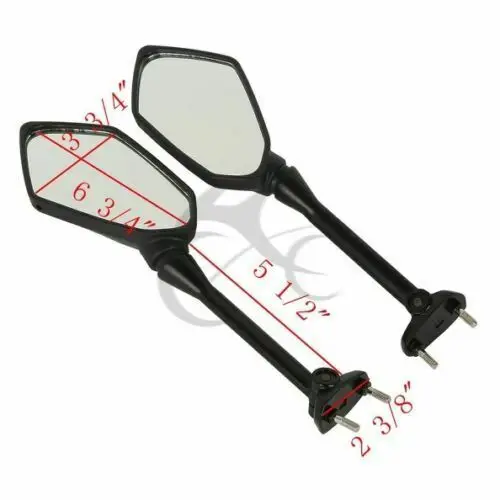 Motorcycle Rear View Mirrors Pair For Kawasaki Ninja 650R Ninja ER6F 2009-NINJA 400R 2010-2014 NINJA 1000 Z1000SX motorcycle mirror,motorcycle mirrors