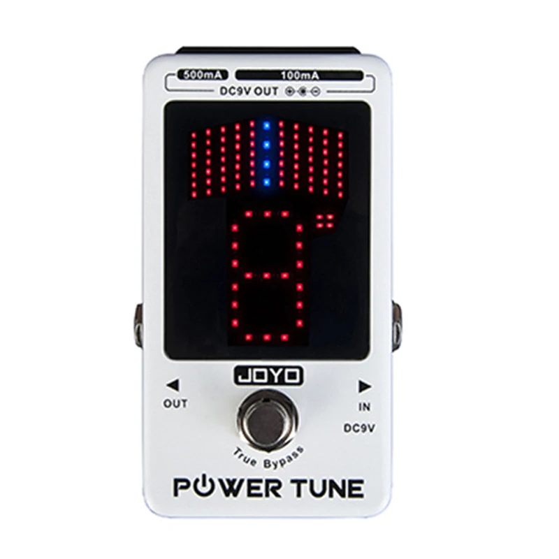 JOYO JF-18R Power тюнер с большим ярсветодиодный светодиодным экраном и 8 изолированными
