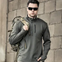 Армейские болельщики с длинным рукавом тактическая футболка весна осень мужские уличные походные тренировочные Военные рубашки эластичная футолка с длинным рукавом Топы