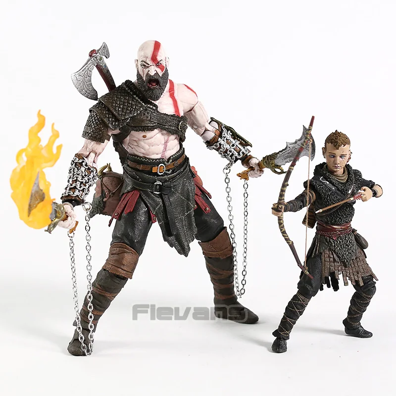 NECA God of War Kratos & Atreus Набор фигурок Коллекционная модель игрушки из ПВХ|Игровые