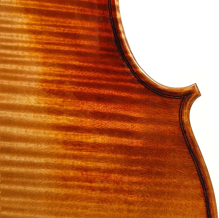 Strong tone！ Italian retro Oil Varnish Handmade Violin 4/4 Stradivarius Professional playing solo violin With case