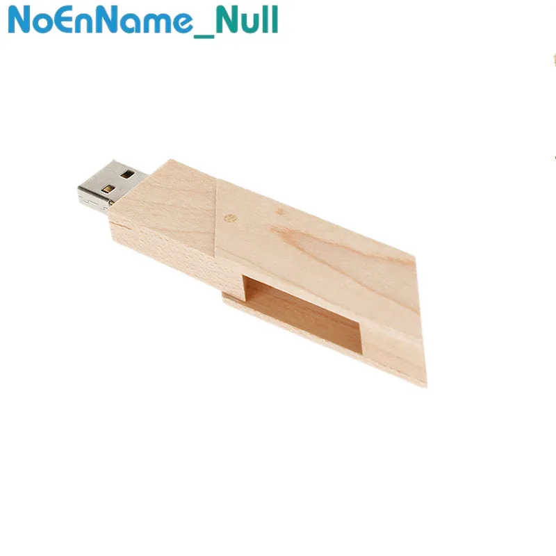 Новое качество цельная древесина вращающийся Usb диск 2,0 Пользовательский логотип 4 ГБ 8 ГБ 16 ГБ 32 ГБ 64 ГБ USB флэш-накопитель 128 ГБ