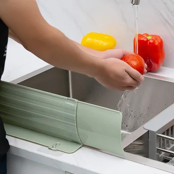 

Splash-Proof Baffle Sucker-Type Flap Water-Proof Kitchen Kitchen Water-Proof Sink Countertop Splash-Proof Water Telescopic Baffl