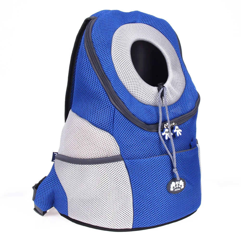 Рюкзак для домашних животных сумки собак переноска ткань Оксфорд + сетчатая