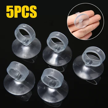 

5pcs 3mm Aquarium Suction Cup Sucker Clip Holder For Pipe Heater Holder Aquarium Fish Tank Accessories