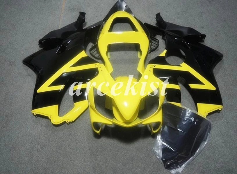 Литьевая Форма ABS Обтекатели комплект Подходит для HONDA CBR 600 F4i FS 01 02 03 CBR600 2001 2002 2003 тела набор Белый