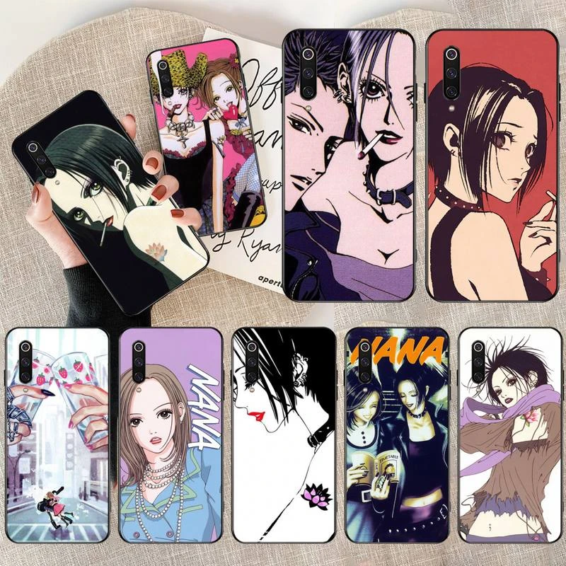 Anime NaNa osaki Phone Case for Xiaomi Mi Note 10 Lite Mi 9T Pro xiaomi 10 10 CC9 Pro 9SE xiaomi leather case design