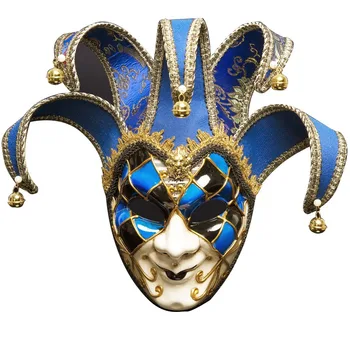

Halloween Venice Italy Full Face Antique Mask Party Cosplay Mask Halloween Fancy Masquerade Mask DF