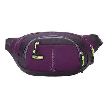 

Running Bags Waterproof Waist Bag Unisex Shoulder Bag Men Sport Nylon Bags For Outdoor Travel Exercise 2020