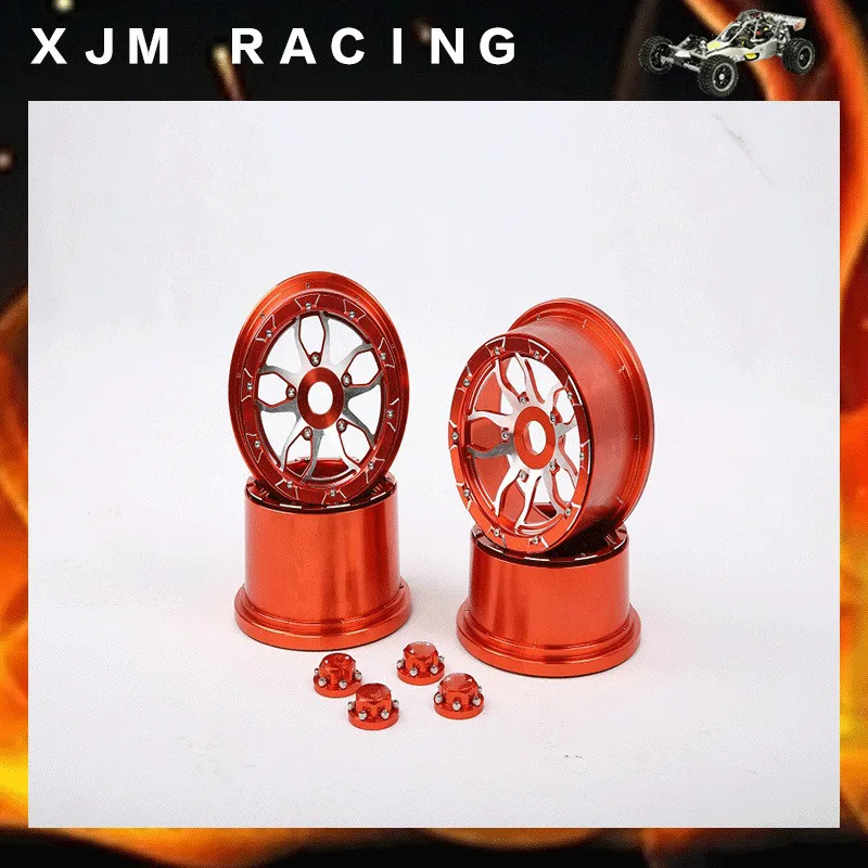 CNC металлическая интегрированная ступица колеса комплект для 1/5 Hpi ROFUN ROVAN Km Baja 5b Rc части автомобиля