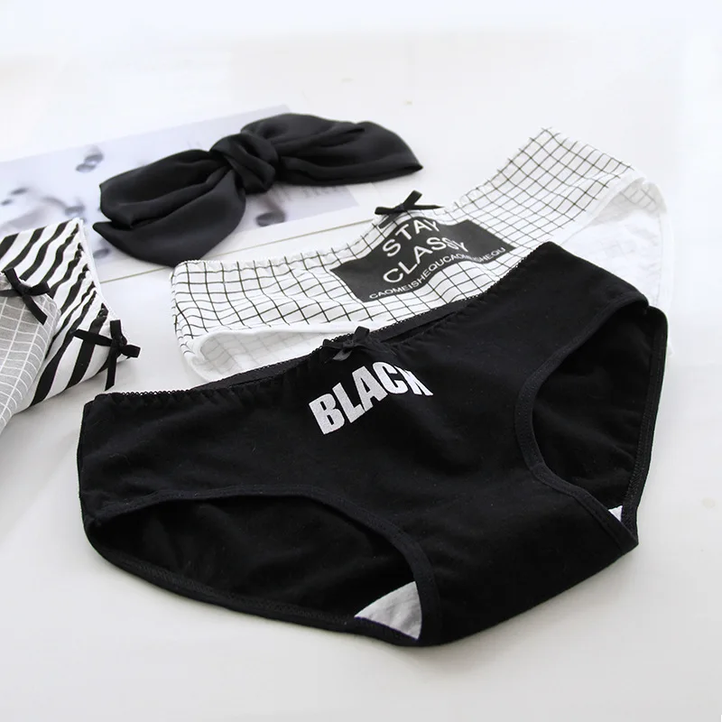 Нижнее белье хлопковые трусы 7 шт./набор|Женские трусики| |