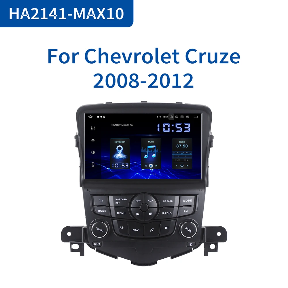 8 &quotAndroid 10 Octa Core 4G RAM 32G ROM для Chevrolet Cruze 2008 2009 2010 2011 Автомобильный bluetooth 2 din GPS