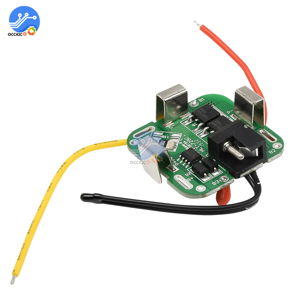 BMS 4S 14 8 V двойной МОП 18650 Защитная плата для зарядки литиевого аккумулятора