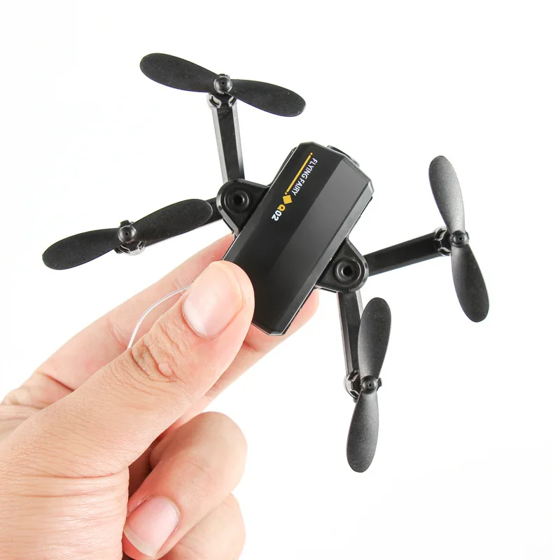 Карманный Радиоуправляемый мини складной Жук Дрон игрушки с HD Wifi FPV парящая живая камера 360 трюк полет для детей/взрослых подарок