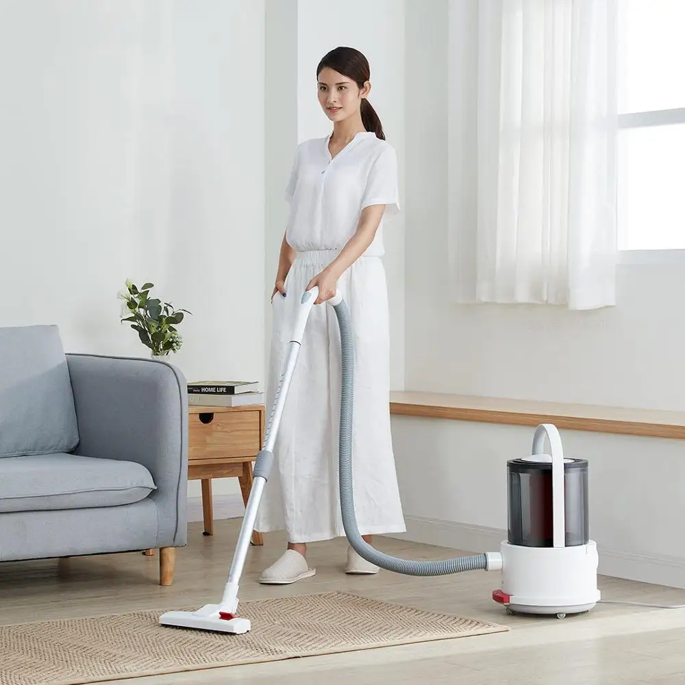 XIAOMI MIJIA Deerma TJ200 ведро пылесос домашний ручной аспиратор 18000Pa Циклон всасывания Многофункциональный развертки