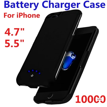 10000 2200mah の電池ケース 6 s 6 s 7 8 電源銀行充電ケース iphone 6 6 s 7 8 プラス x 11pro バッテリー充電器ケースカバー