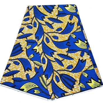 

2019 Ankara wax African Wax print fabric dutch wax fabric printed pattern 100% cotton