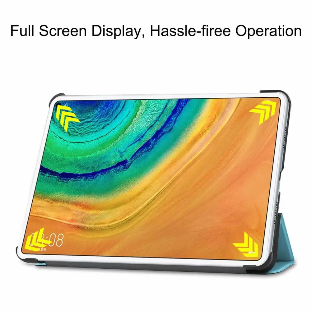 Чехол для Huawei Matepad Pro Женский ультратонкий кожаный чехол с магнитной подставкой
