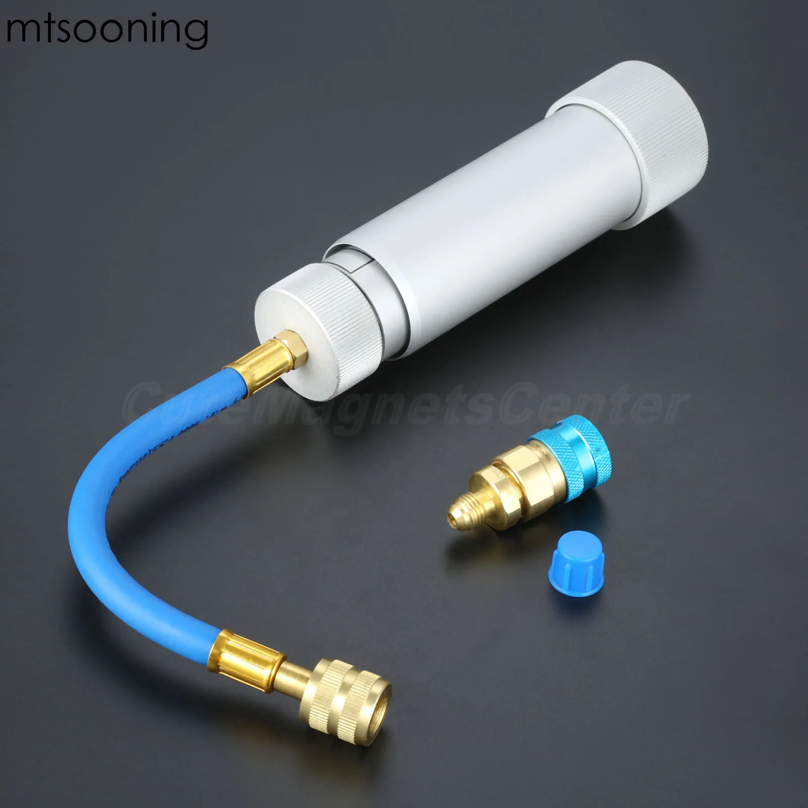 Mtsooning 1/4 &quotSAE A/C AC 2 унции масла/инжектор красителя R12 R134a R410a ручной поворотный