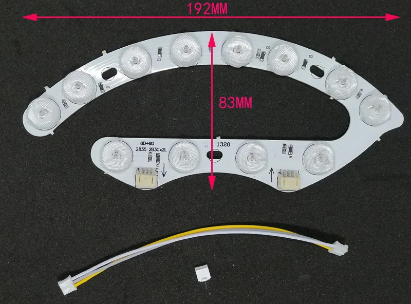 Fonte de Luz Substituível para a Lâmpada do Teto Conjuntos 9w 12w Cor Dupla Luzes Substituição Pcb Led Jhc 2 2d 2 luz led substituível para a lâmpada do