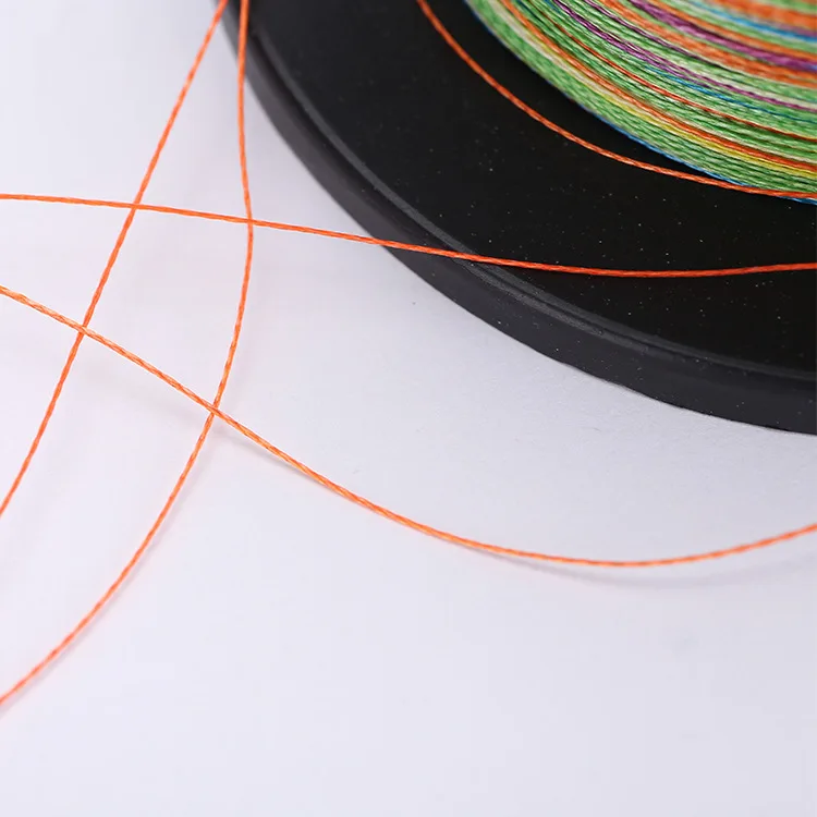 

4-Unit Weaving 1000 M Five-color-Lima PE Sea Rock Fishing Lure Anti-Bite Fishing Line Hot Selling