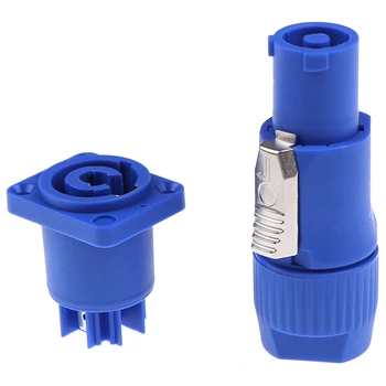 

1Set High Quality 3 Pin Neutrik PowerCon Stage Light Power Cable Chassis Panel Plug Audio Connector