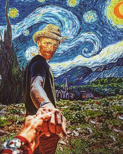 Sterrenhemel Schilderen Door Nummer Van Gogh Op Canvas Diy Kit Acryl Verf  Landschap Abstract Kleuren Door Nummer Home Decor gift - AliExpress Huis \u0026  Tuin