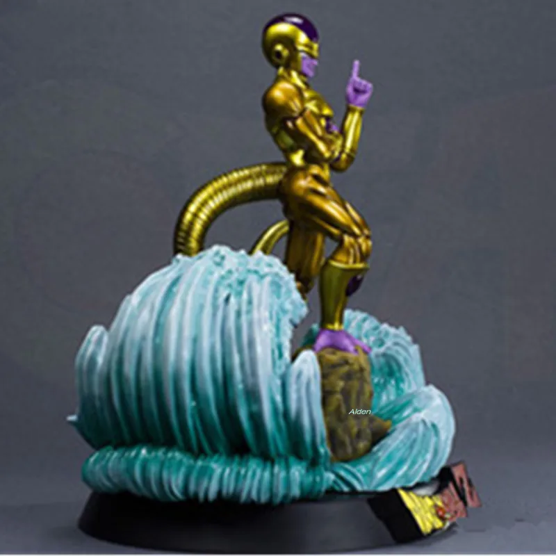 1" Dragon Ball Z статуя Вселенная босс бюст золото Frieza полноразмерный портрет 1/6 GK экшн Коллекционная модель игрушечная коробка 36 см Z2807