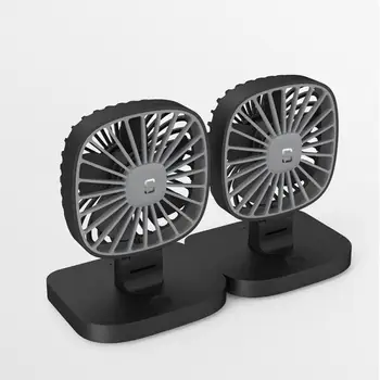 

Guide car car fan USB small fan 12V car 24v large truck van car double head fan
