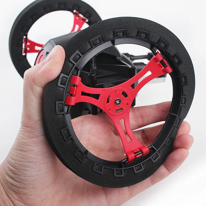 Мини прыгающий автомобиль SJ80 RC автомобили 4CH 2 4 GHz Jumping Sumo с гибкими колесами пульт